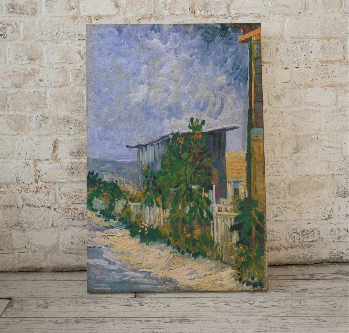 Vincent van Gogh Shelter on Montmartre Printable Famous Art Print. Instant Download van Gogh Print Vintage Wall Decor Fine Art Digital Print – Printable Wall Art
