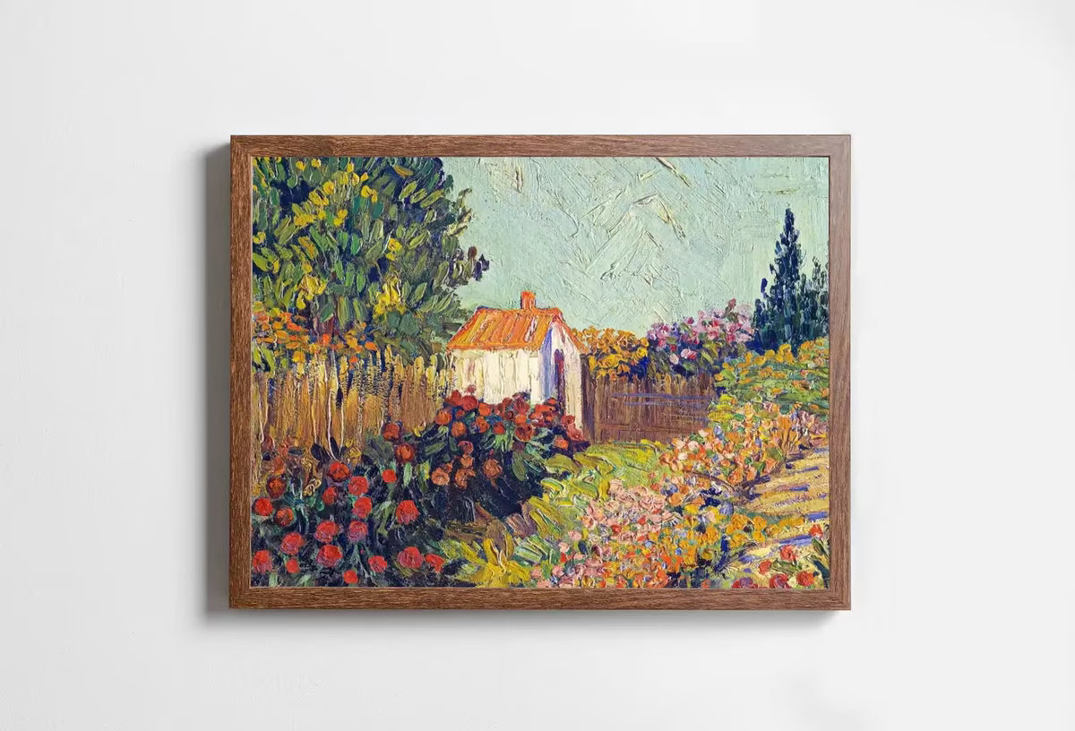 Vincent van Gogh Spring Landscape Painting Printable Famous Art Print. Vintage Fine Art. Instant Download van Gogh Print.  – Printable Wall Art