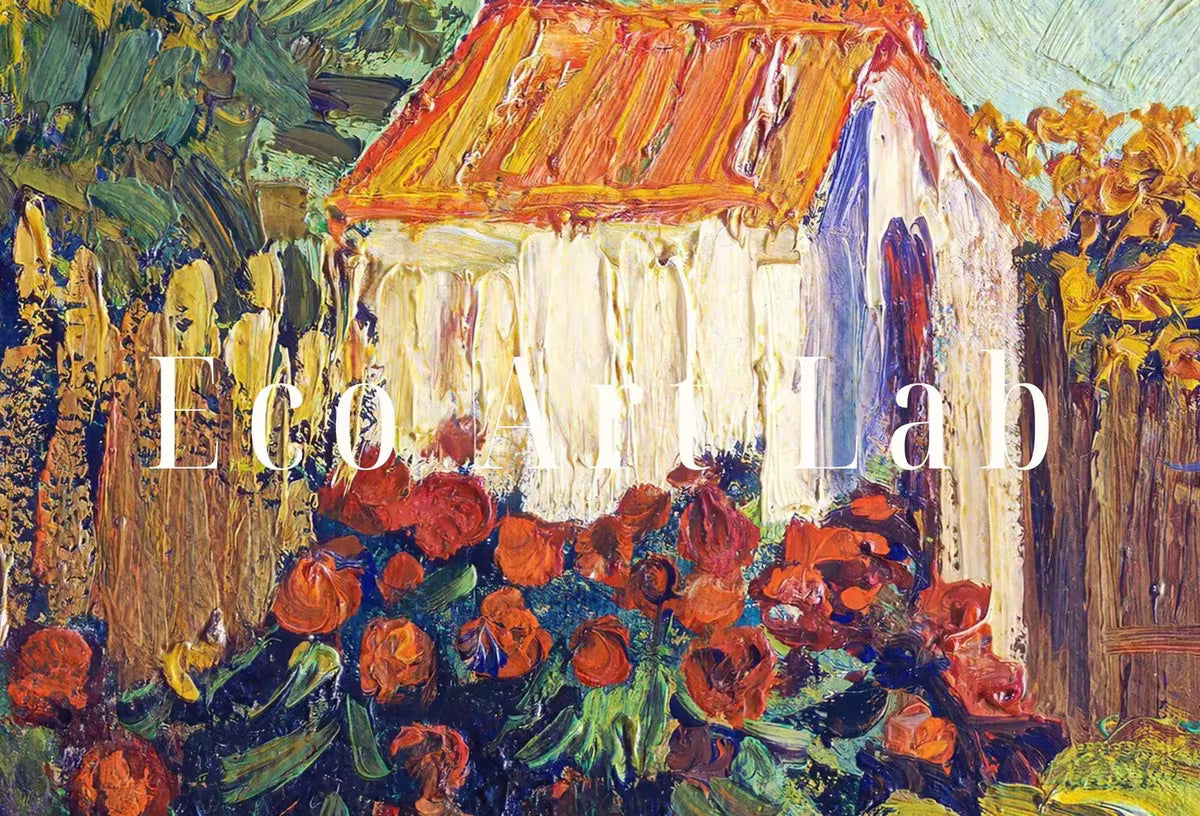 Vincent van Gogh Spring Landscape Painting Printable Famous Art Print. Vintage Fine Art. Instant Download van Gogh Print.  – Printable Wall Art