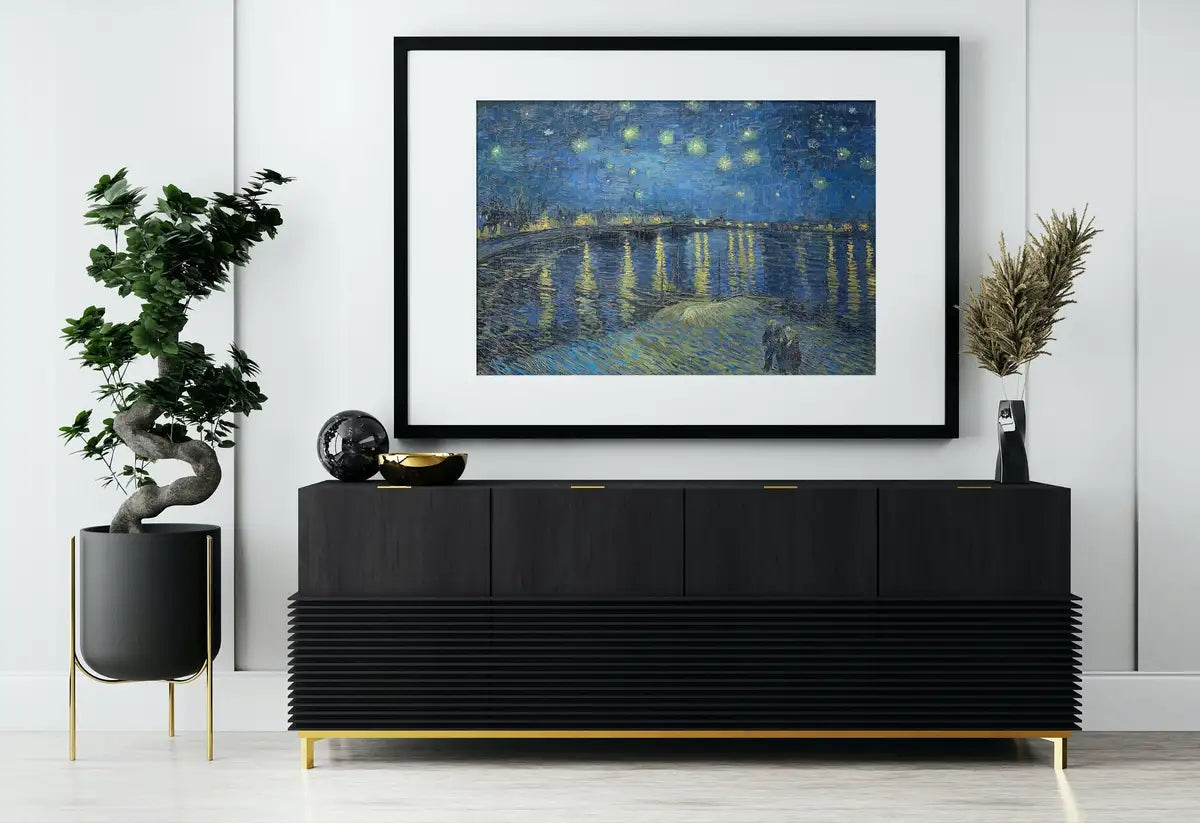 Vincent van Gogh Starry Night Over the Rhone Printable Famous Art Prints. Instant Download van Gogh Print Vintage Painting. Fine Art Print – Printable Wall Art Digital Download