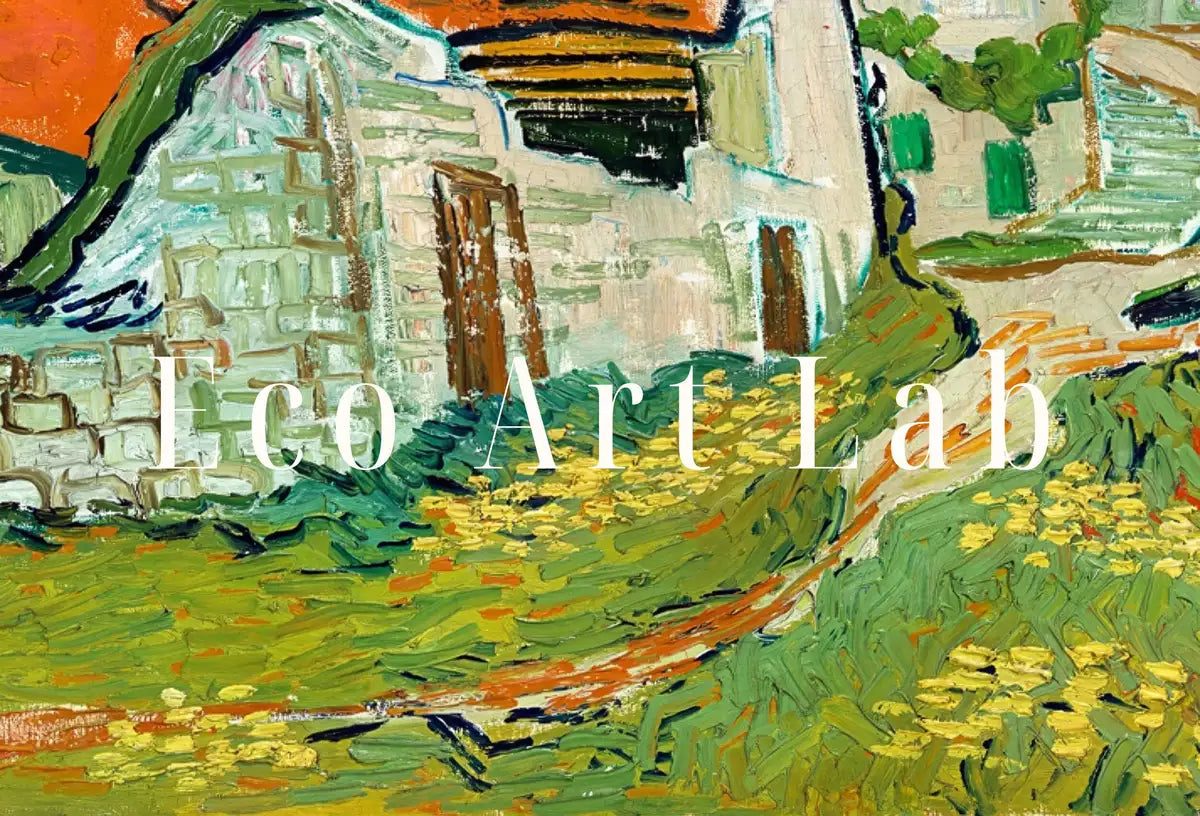 Vincent van Gogh Street in Auvers Painting Printable Famous Art. Instant Download Farmhouse van Gogh Vintage Fine Art Digital Download – Printable Wall Art Digital Download