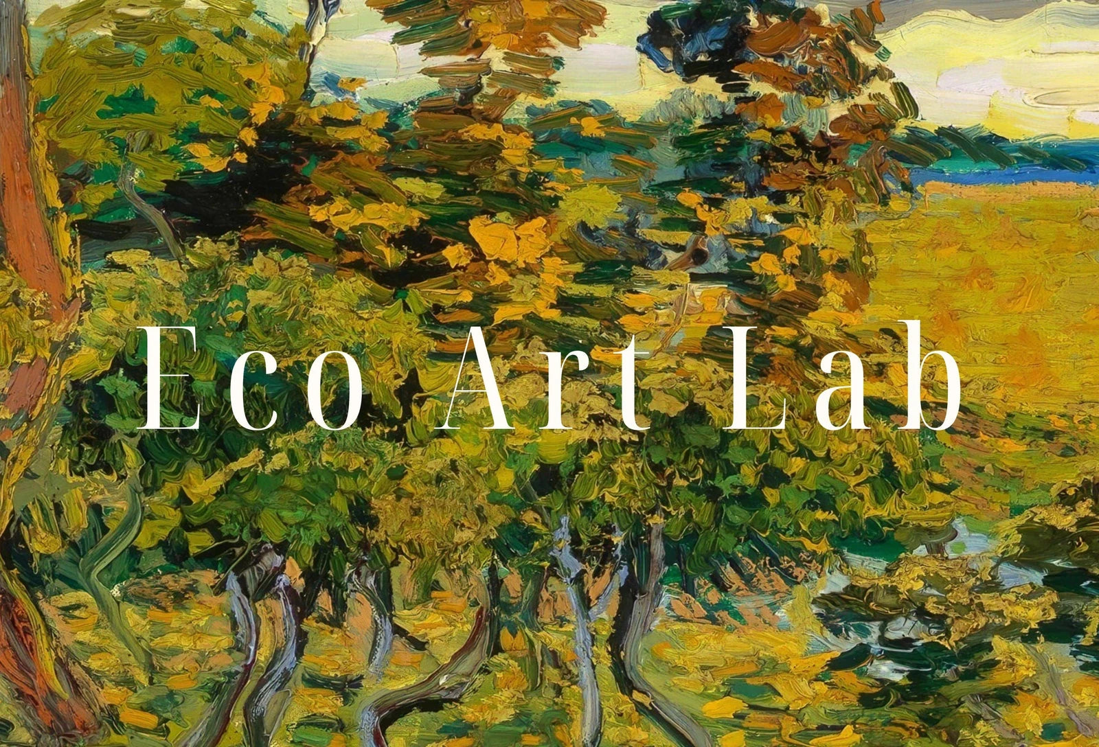 Included artwork preview showing first selection of artworks from Vincent van Gogh Sunset at Montmajour. Landscape Printable Famous Art Print. Instant Download van Gogh Print Vintage Painting Fine Art Print.