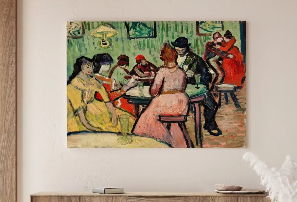 Vincent van Gogh "The Brothel" Printable Famous Art Prints. Instant Download van Gogh Print Vintage Wall Decor. Fine Art Digital Print – Printable Wall Art