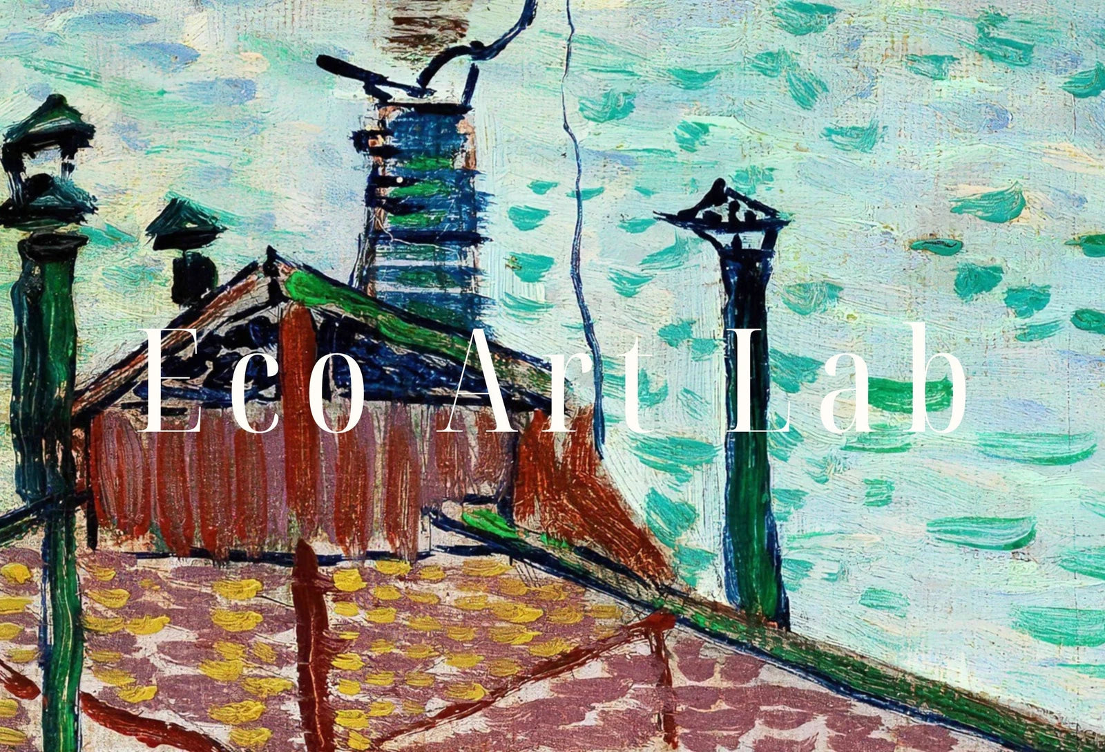 Vincent van Gogh "The Factory" Printable Famous Art Prints. Instant Download van Gogh Print Vintage Wall Decor. Fine Art Digital Print – Printable Wall Art Digital Download – Digital Download