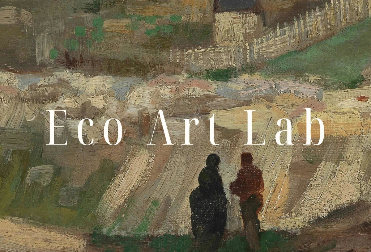 Impression célèbre de l’art de Vincent van Gogh “La colline de Montmartre avec carrière de pierre”. Téléchargement instantané de l’impression de Van Gogh pour décoration murale vintage