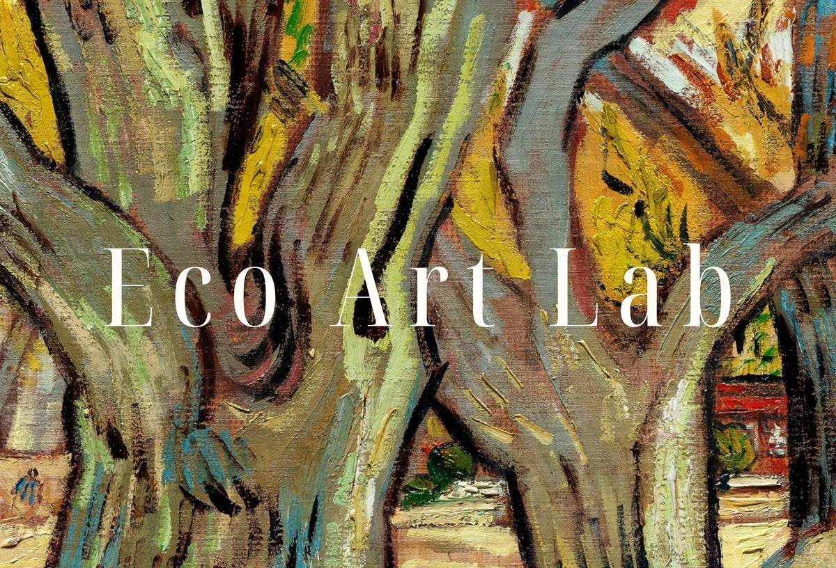 Les grands platanes de Vincent van Gogh, impression d’art célèbre à imprimer. Téléchargement instantané d’impression de Van Gogh, peinture de paysage vintage. Impression d’art fin
