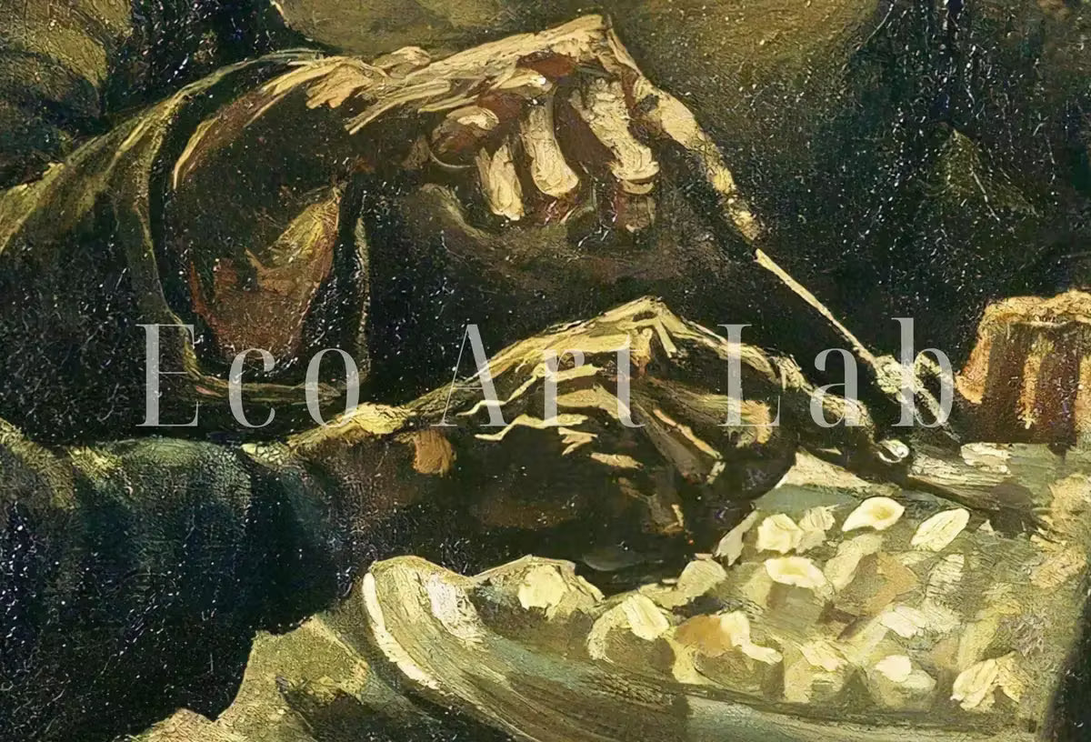 Vincent van Gogh The Potato Eaters Printable Famous Art Prints. Instant Download van Gogh Print Vintage Wall Decor. Fine Art Digital Print – Printable Wall Art