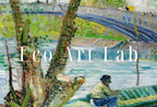 Vincent van Gogh The Seine River in Springtime Printable Famous Art Prints. Instant Download van Gogh Print Vintage Painting. Fine Art Print – Printable Wall Art Digital Download