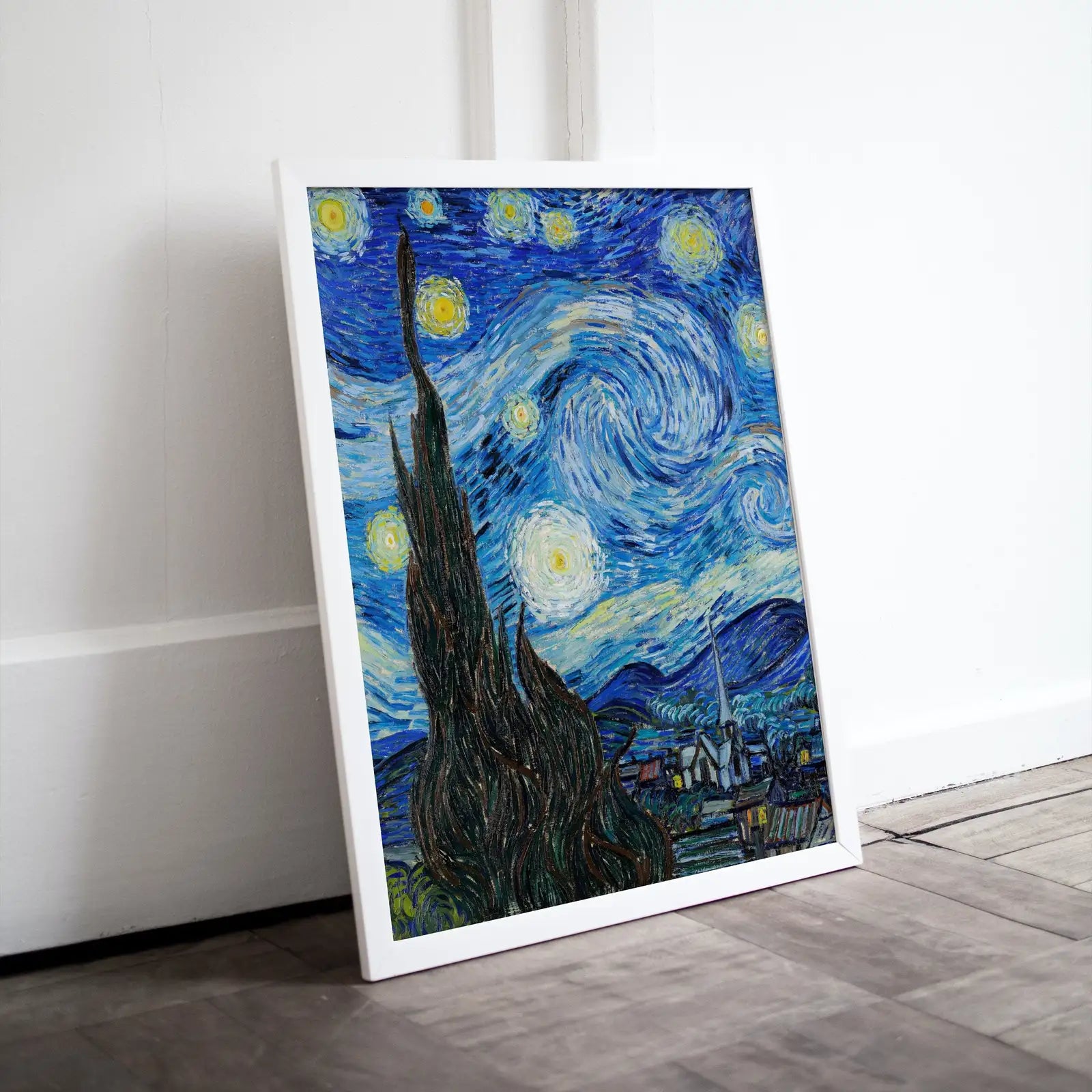 Vincent van Gogh La Nuit étoilée, impressions d’art célèbres à imprimer. Téléchargement instantané d’impression de Van Gogh, peinture vintage. Impression d’art fin pour le décor mural.