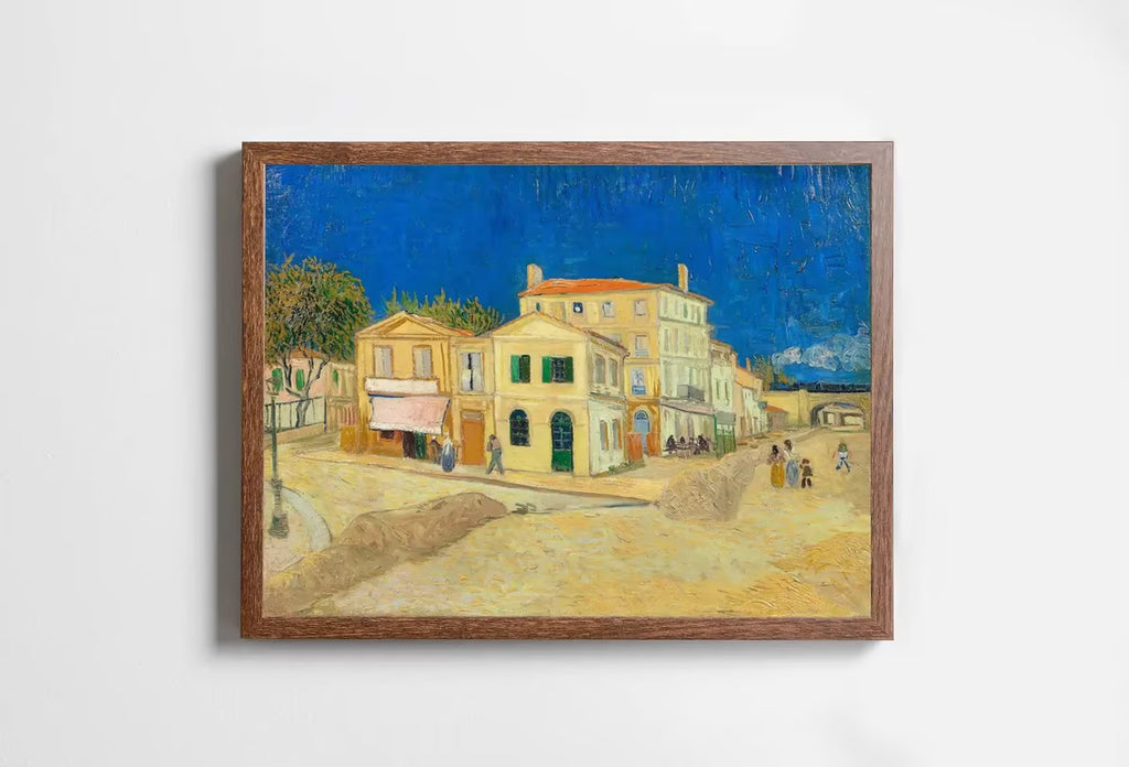 Vincent van Gogh The Yellow House Painting Printable Famous Art Print. Instant Download van Gogh Print Vintage Fine Art  – Printable Wall Art