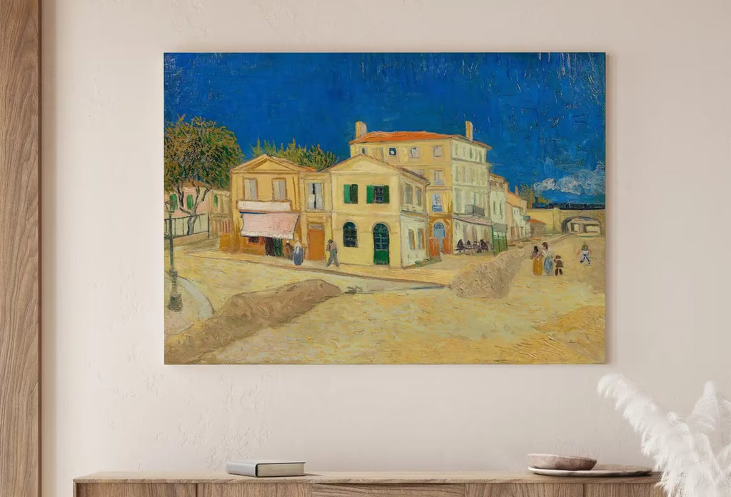 Vincent van Gogh The Yellow House Painting Printable Famous Art Print. Instant Download van Gogh Print Vintage Fine Art  – Printable Wall Art