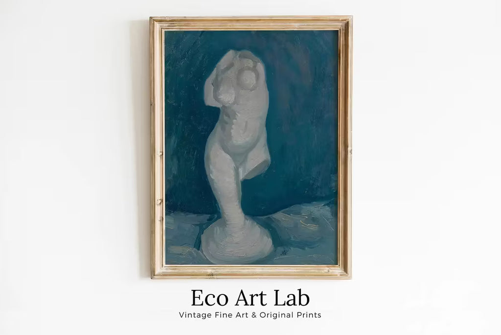 Vincent van Gogh Torso of Venus Roman Mythology Painting Printable Wall Art. Roman Goddess Sculpture van Gogh Print Vintage Fine Art. – Printable Wall Art