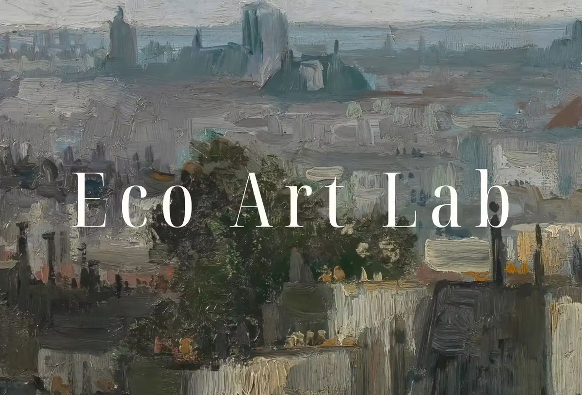 Vincent van Gogh View of Paris Printable Famous Oil Painting. Instant Download van Gogh Print European Landscape Vintage Wall Decor Fine Art – Printable Wall Art