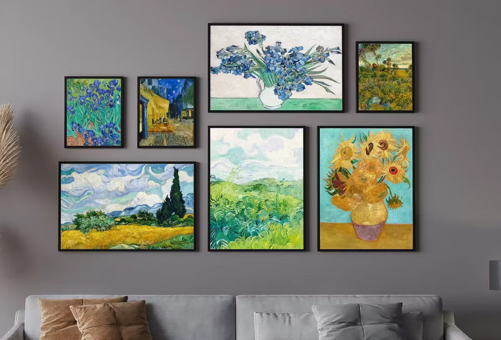 Vincent van Gogh Wall Print SET. Gallery Wall Set. Van Gogh Print Set of 7. Famous Paintings Collection Fine Art Prints. Van Gogh Art Set #2 – Printable Wall Art Set