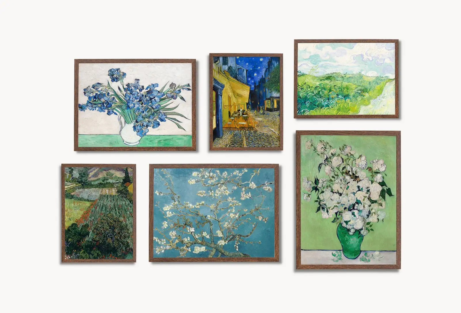 Vincent van Gogh Wall Print SET. Gallery Wall Set Van Gogh Prints Set of 6. Famous Paintings Collection Fine Art Prints. Van Gogh Art Set #1 – Printable Wall Art Set (Digital Download) – Digital Download
