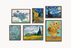 Vincent van Gogh Wall Print SET. Gallery Wall Set Van Gogh Prints Set of 6. Famous Paintings Collection Fine Art Prints. Van Gogh Art Set #3 – Printable Wall Art Set (Digital Download)