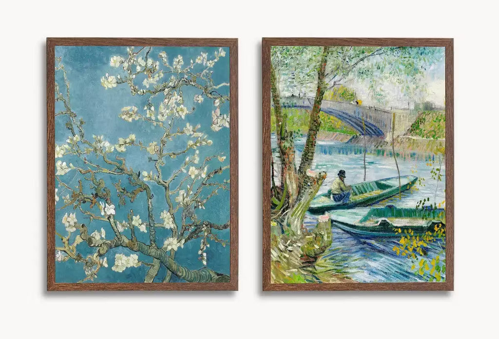 Vincent van Gogh Wall Print SET. Gallery Wall Set Van Gogh Prints Set of 6. Famous Paintings Collection Fine Art Prints. Van Gogh Art Set #4 – Printable Wall Art Set