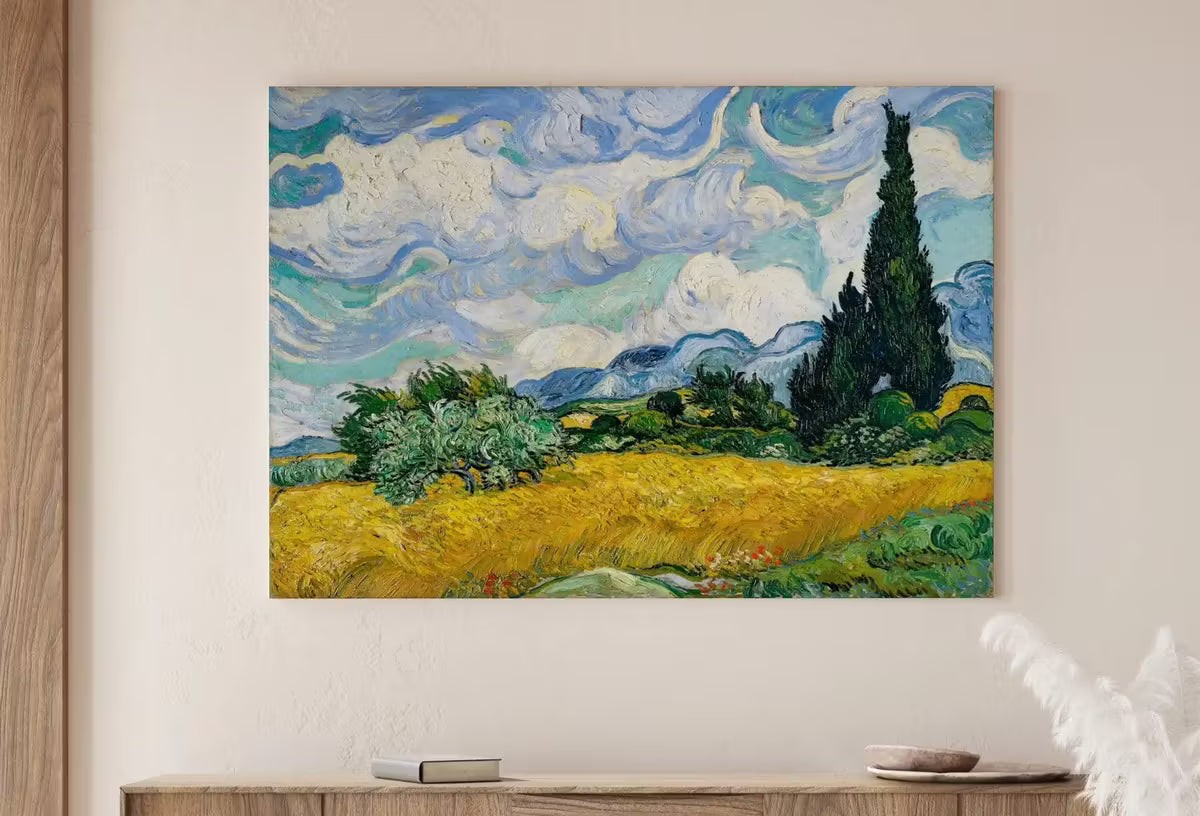 Vincent van Gogh Wheat Field Printable Famous Art Prints. Instant Download van Gogh Print Vintage Painting Wall Decor. Fine Art Print – Printable Wall Art