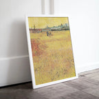 Vincent van Gogh Wheat field w/ View of Arles Printable Famous Art Print. Instant Download van Gogh Print Vintage Fine Art  – Printable Wall Art