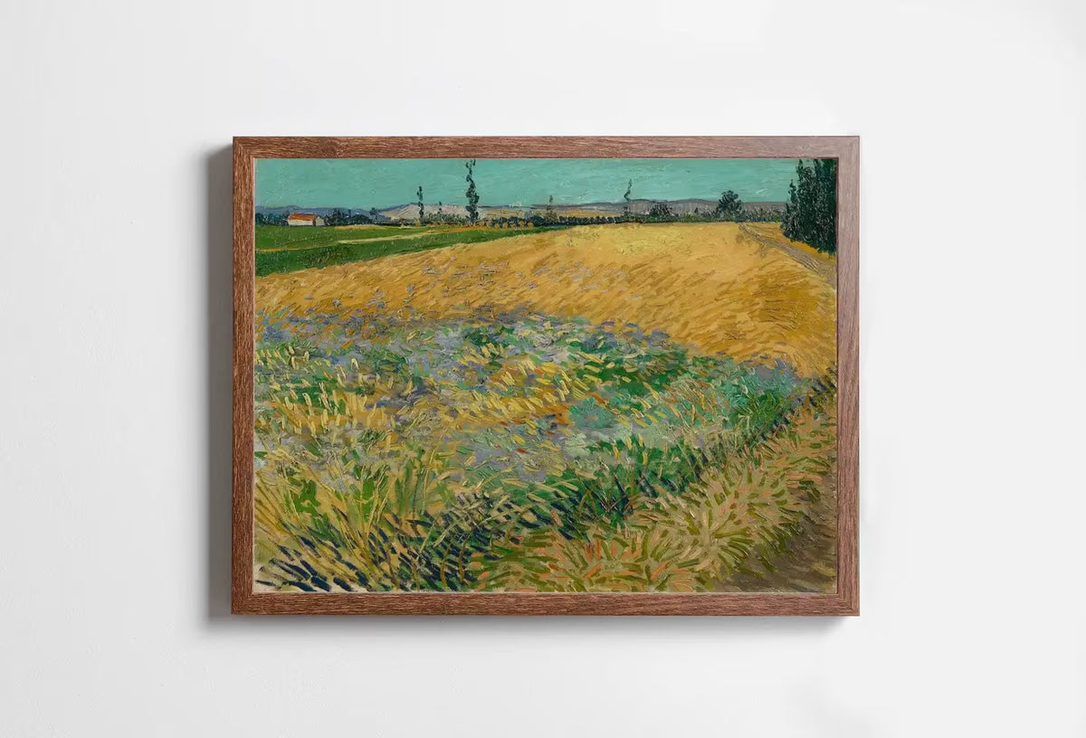 Vincent van Gogh Wheatfield Printable Famous Art Print. Instant Download. van Gogh Print. Vintage Landscape Painting Wall Decor. Fine Art – Printable Wall Art