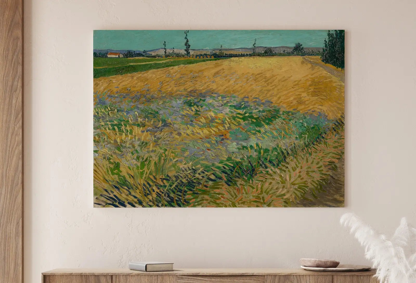 Vincent van Gogh Wheatfield Printable Famous Art Print. Instant Download. van Gogh Print. Vintage Landscape Painting Wall Decor. Fine Art – Printable Wall Art Digital Download – Digital Download