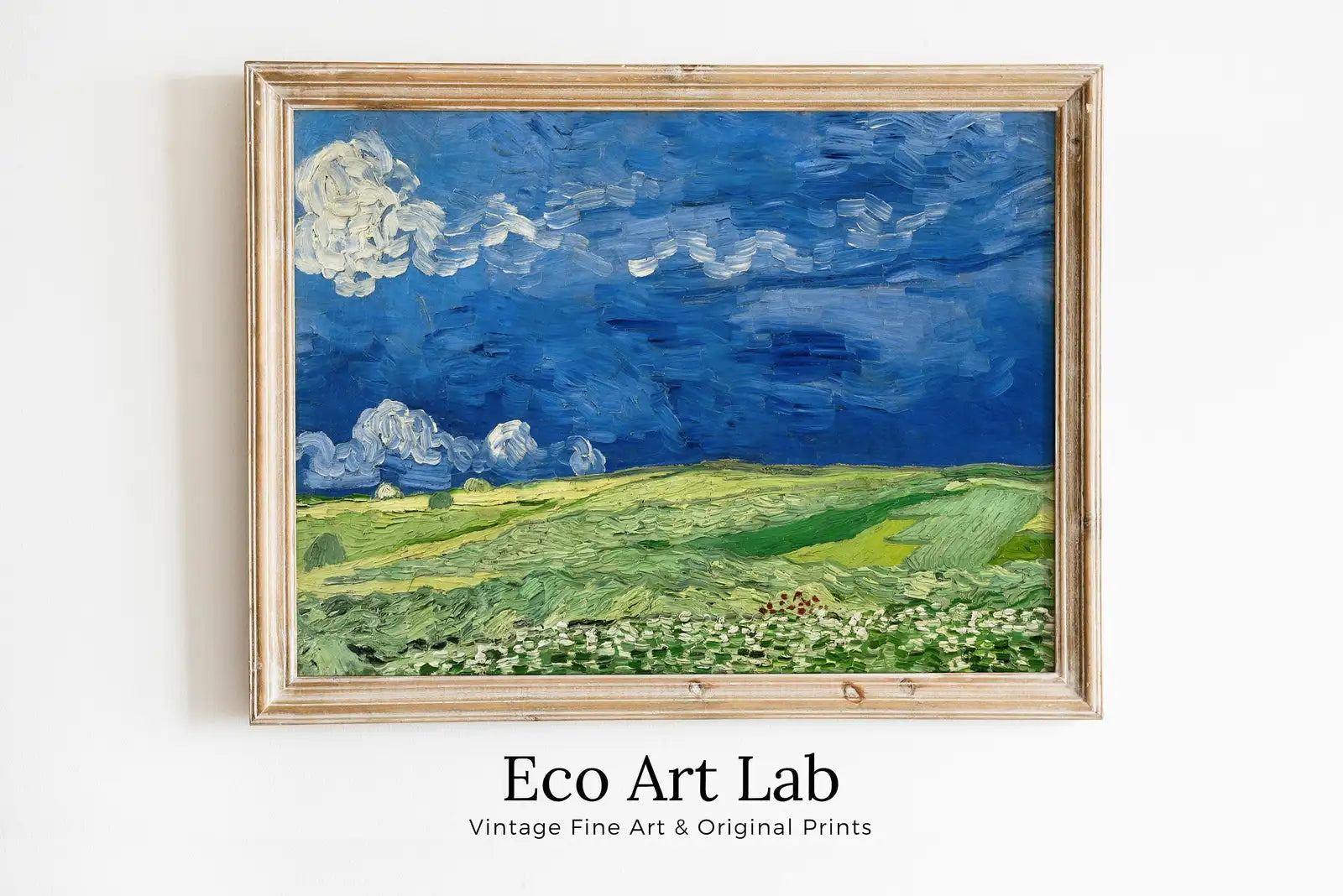 Vincent van Gogh Wheatfield Under Thunderclouds Printable Famous Art Prints. Instant Download van Gogh Print Vintage Painting Fine Art Print – Printable Wall Art Digital Download