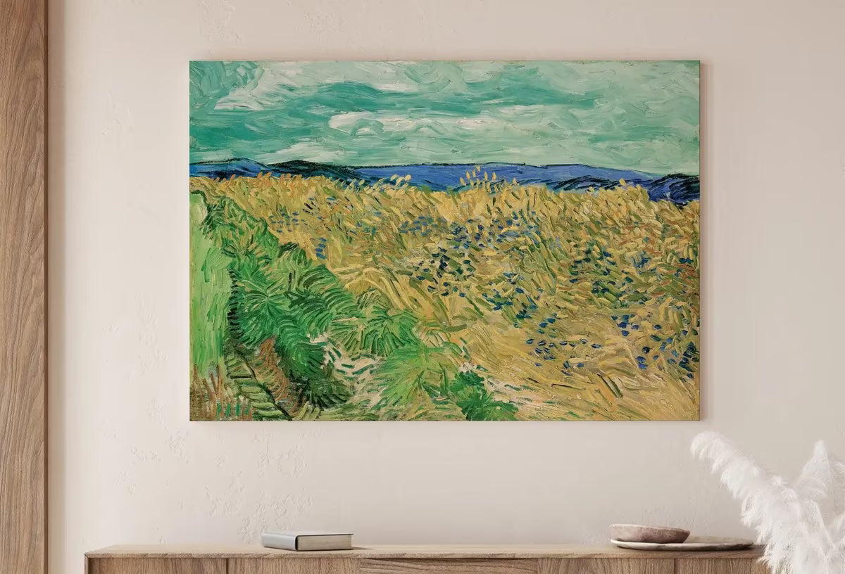 Vincent van Gogh Wheatfield With Cornflowers. Famous Printable Art. Instant Download van Gogh Print. Vintage Landscape Painting. Fine Art – Printable Wall Art