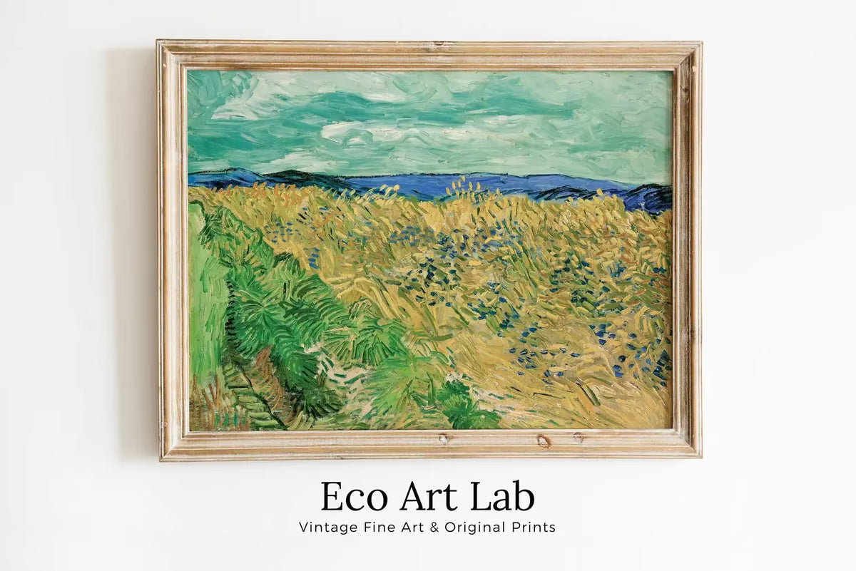 Vincent van Gogh Wheatfield With Cornflowers. Famous Printable Art. Instant Download van Gogh Print. Vintage Landscape Painting. Fine Art – Printable Wall Art