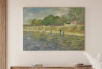 Vincent van Gogh's Bank of the Seine. Printable Famous Art Print. Instant Download. van Gogh Print. Vintage Painting. Fine Art Print – Printable Wall Art Digital Download – Digital Download