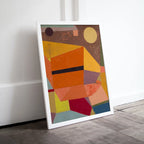 Vintage Abstract Paul Klee Print Art Poster. Joyful Mountain Landscape Abstract Famous Vintage Art Print. Printable Retro Paul Klee Wall Art – Printable Wall Art Digital Download
