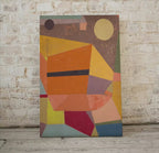 Vintage Abstract Paul Klee Print Art Poster. Joyful Mountain Landscape Abstract Famous Vintage Art Print. Printable Retro Paul Klee Wall Art – Printable Wall Art