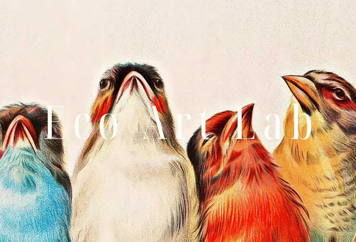 Vintage Birds Perched on Branch Painting. Instant Download Printable Wall Art. Bird Painting. Vertical Decor Wall Art Prints. Birds Poster – Printable Wall Art