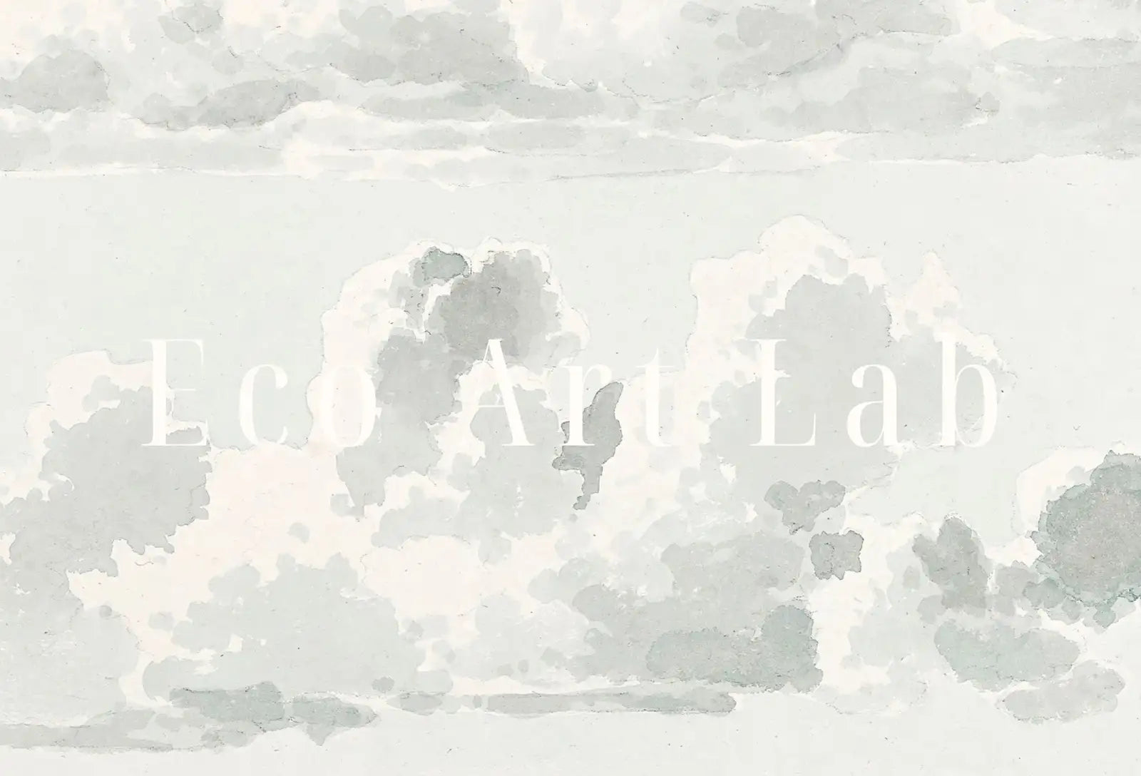 Peinture de nuages vintage en impression numérique. Art à télécharger. Œuvre d’art antique de nuages, paysage vintage. Décor mural neutre. Paysage de ciel.