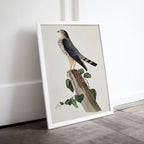 Vintage Falcon Perched on Branch Painting. Instant Download Printable Wall Art. Bird Painting. Merlin Falcon Wall Art Prints. Birds Poster – Printable Wall Art