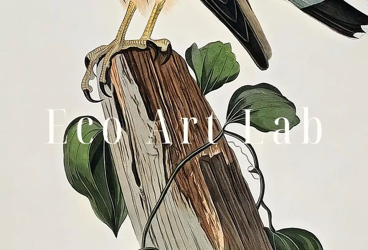 Vintage Falcon Perched on Branch Painting. Instant Download Printable Wall Art. Bird Painting. Merlin Falcon Wall Art Prints. Birds Poster – Printable Wall Art