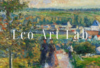 Vintage French Countryside Impressionist Wall Decor. Antique Landscape Painting. Country Fine Art Print. Printable Instant Download Art. – Printable Wall Art