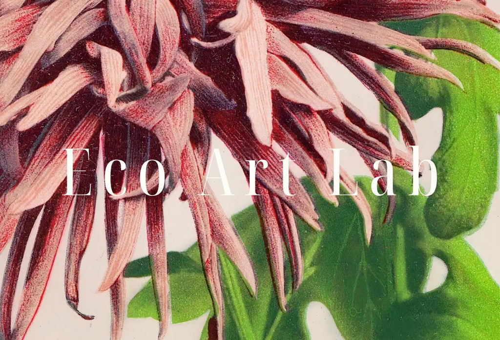 Second included artwork preview from Vintage Japanese Flower Art Chrysanthemum Painting Printable Wall Art. Instant Download Antique Japanese Art Botanical Print Floral Wall Art featuring various scenes.