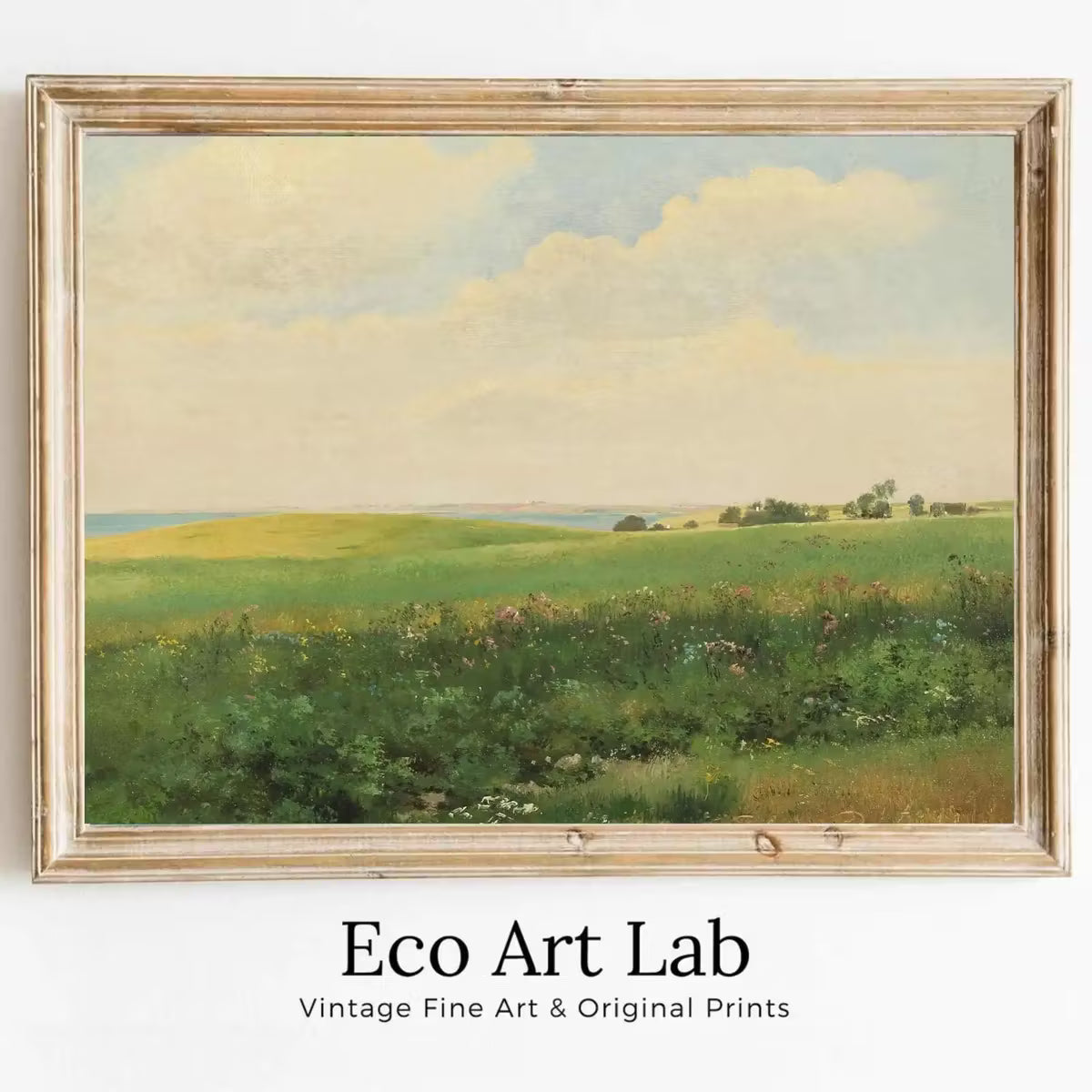 Vintage Landscape Art Print | Countryside Decor I Rustic Wall Art Oil Painting I Printable Art I Instant Download – Printable Wall Art