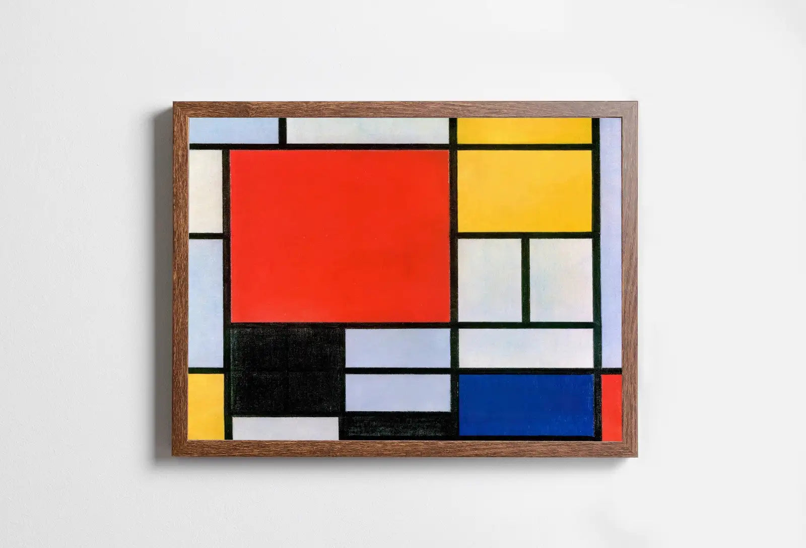 Vintage Minimalist Colorful Abstract Painting. Printable Wall Art. Instant Download Piet Geometric Art. Bauhaus Abstract Aesthetic Wall Art – Printable Wall Art Digital Download – Digital Download