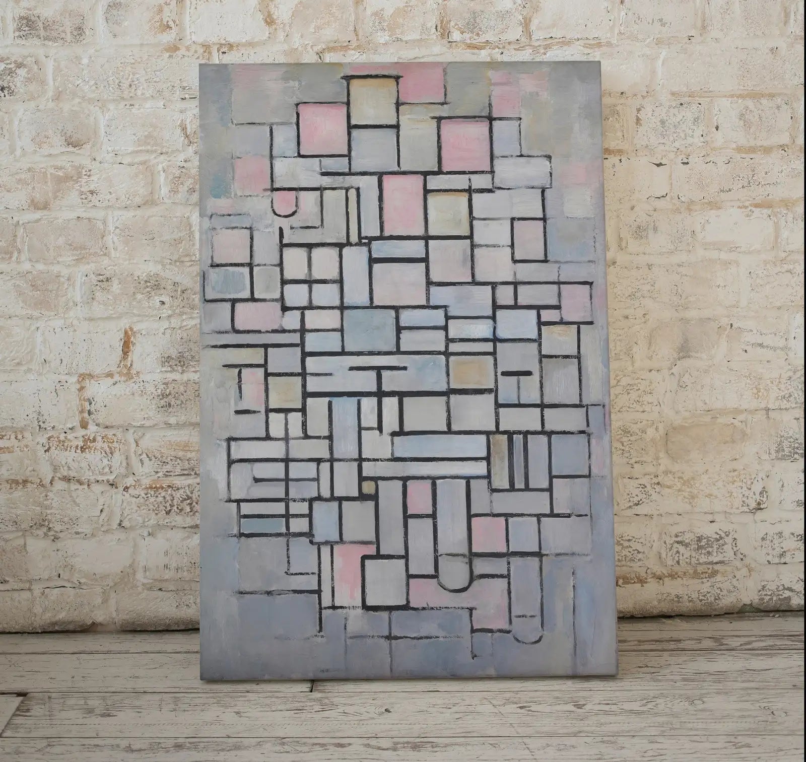 Impression d’art abstrait célèbre neutre vintage : Des impressions minimalistes aux couleurs pastel pour une décoration murale esthétique.