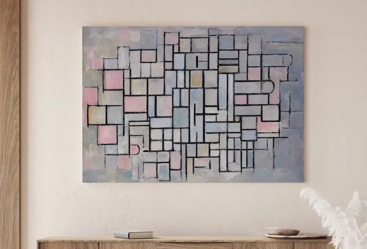 Vintage Neutral Abstract Famous Painting Art Print. Printable Minimal Art Prints. Aesthetic Wall Art Minimalist Pastel Color Abstract Poster – Printable Wall Art