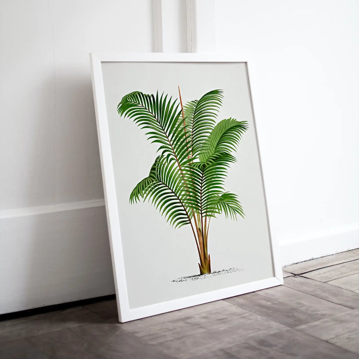 Included artwork preview showing first selection of artworks from Vintage Palm Tree Drawing Digital Print Tropical Wall Art. Palm Leaves Decor, Nature Poster Instant Download Botanical Illustration #02.