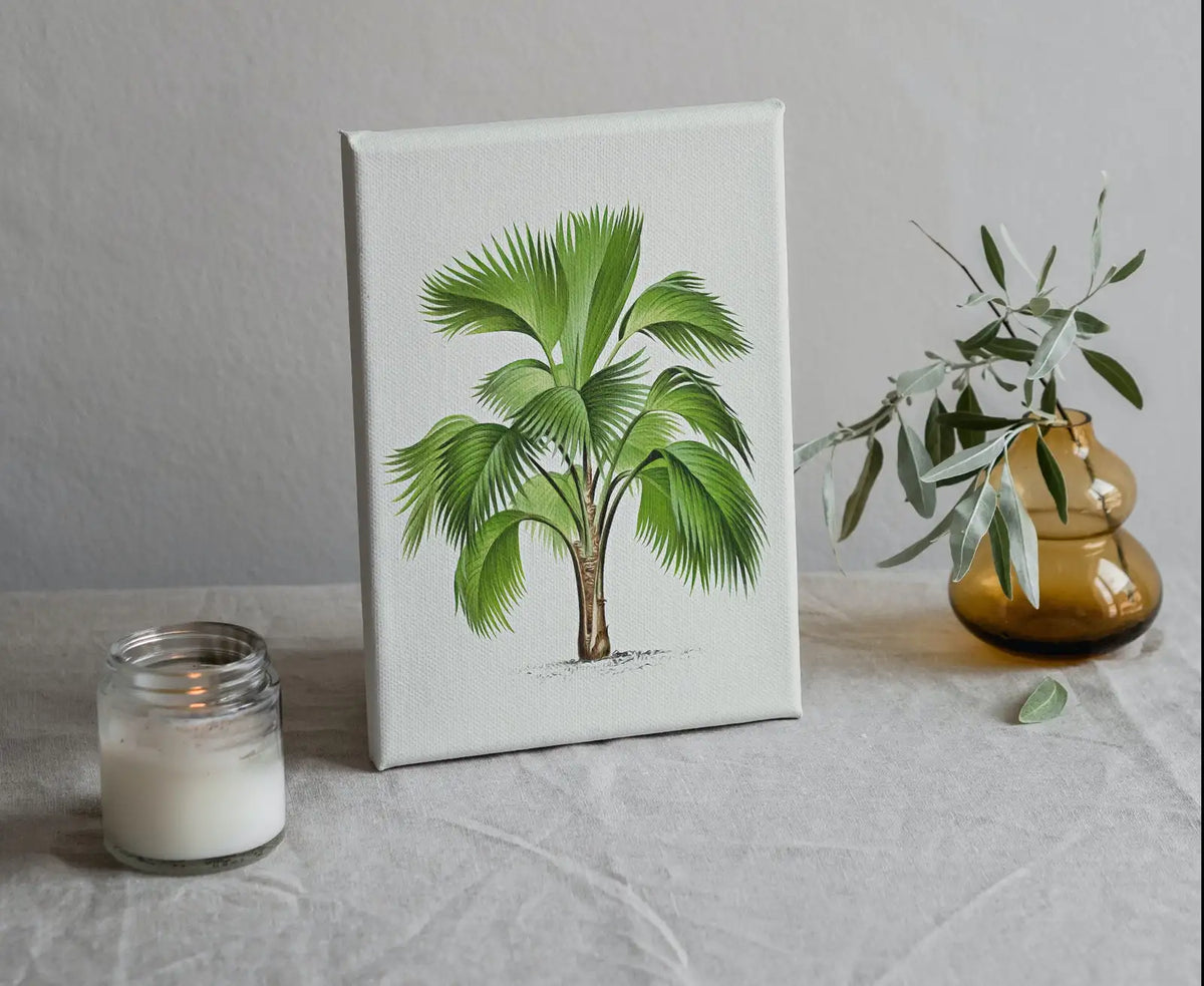 Included artwork preview showing first selection of artworks from Vintage Palm Tree Drawing Print Tropical Wall Art. Palm Leaves Tree Decor, Retro Nature Poster Instant Download Botanical Illustration #29.