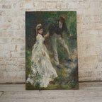 Vintage Printable Painting. La Promenade by Auguste Renoir. Printable Wall Art. Garden Landscape. Antique Oil Painting. Instant Download – Printable Wall Art