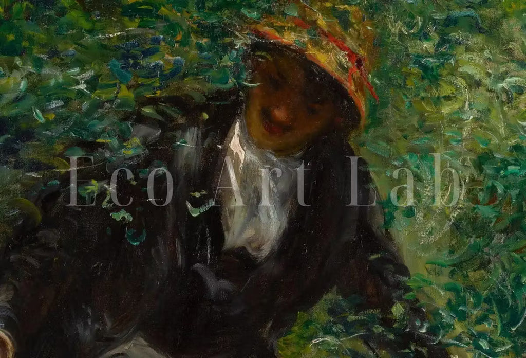 Vintage Printable Painting. La Promenade by Auguste Renoir. Printable Wall Art. Garden Landscape. Antique Oil Painting. Instant Download – Printable Wall Art