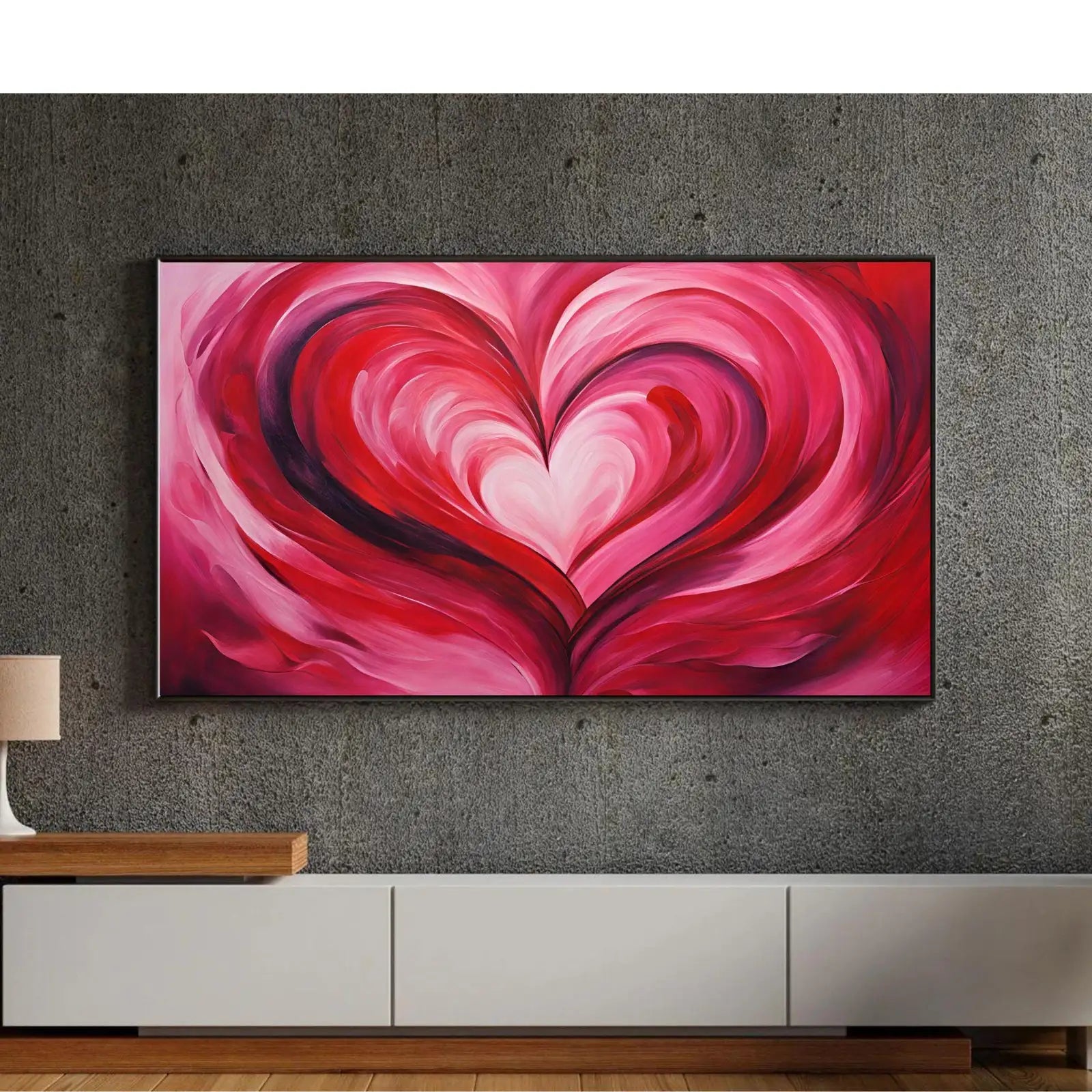 Vintage Rose Art For Frame TV. Romantic Home Design For Valentine's Day Decor. Floral Love Theme Wall Decor – Frame TV Digital Download Art – Digital Download