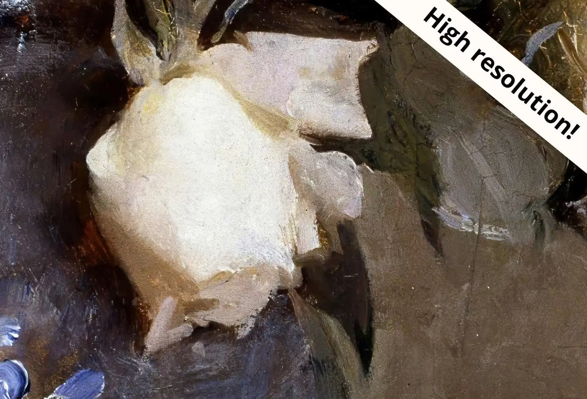 Vintage Roses Flower Still Life Painting. Neutral Colors Romantic Vintage Decor. Antique Oil Painting Vintage Flower Art Print. Printable – Printable Wall Art