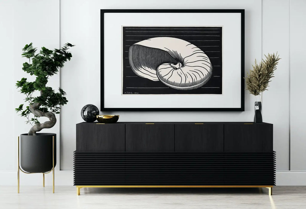 Vintage Sea Shell Print Printable Wall Art. Art Nouveau Print Shell Art. Instant Download Poster Julie De Graag Wall Art. Art Nouveau Poster – Printable Wall Art Digital Download – Digital Download