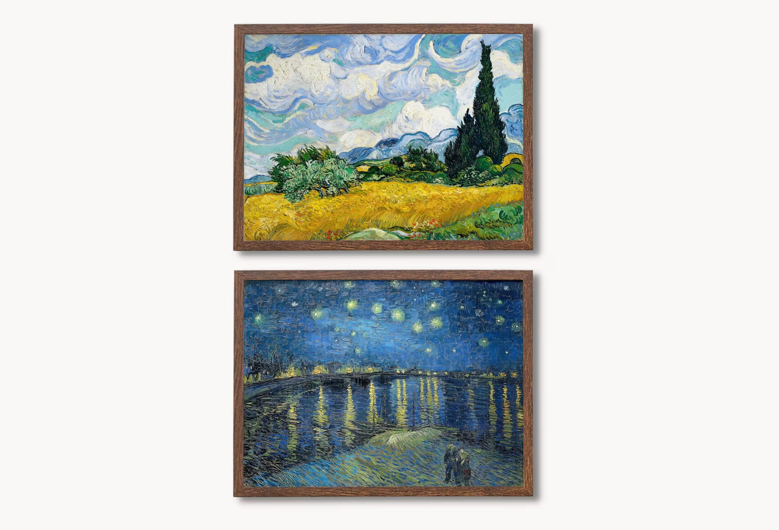 Vincent van Gogh Wall Print SET of 4. Gallery Wall Set