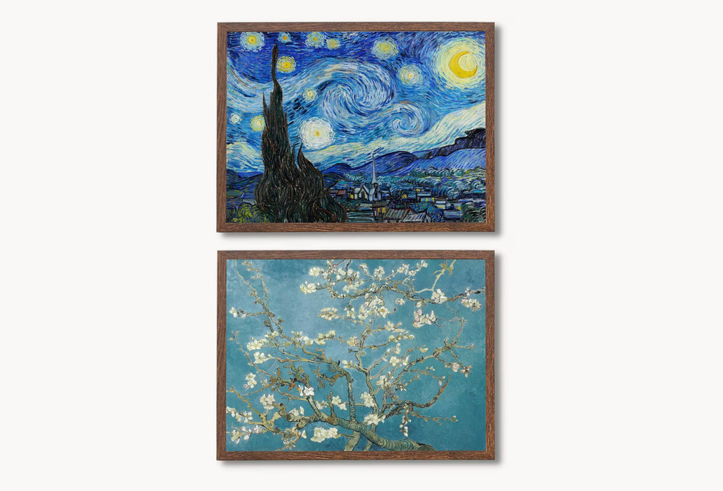 Vincent van Gogh Wall Print SET of 4. Gallery Wall Set